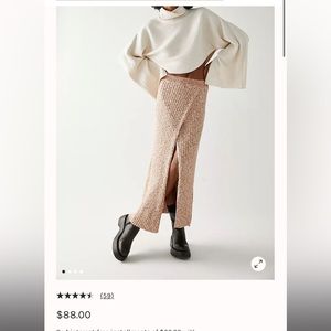 Free People Better Days midi skirt